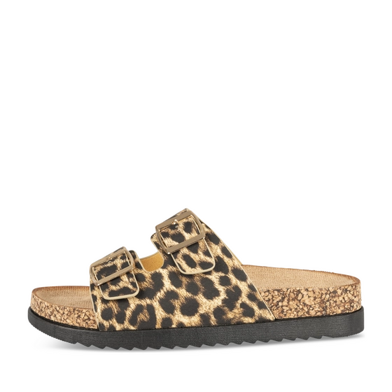 Mules LEOPARD Femme