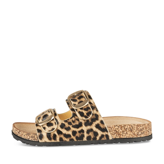 Mules LEOPARD Femme