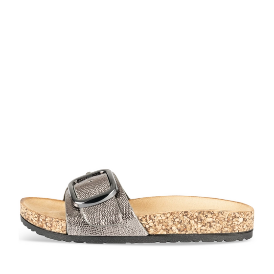 Slippers_avec_talon PEWTER Dames