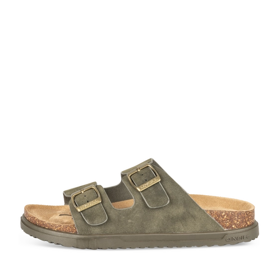Slippers_avec_talon KAKI Dames