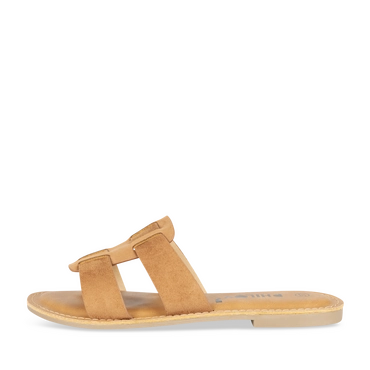 Slippers_avec_talon KASTANJEBRUIN Dames