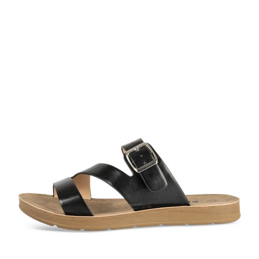 Slippers_avec_talon ZWART Dames