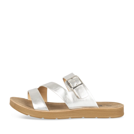 Slippers_avec_talon ZILVER Dames