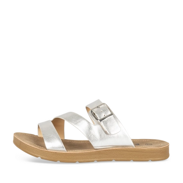 Mules ARGENT Femme