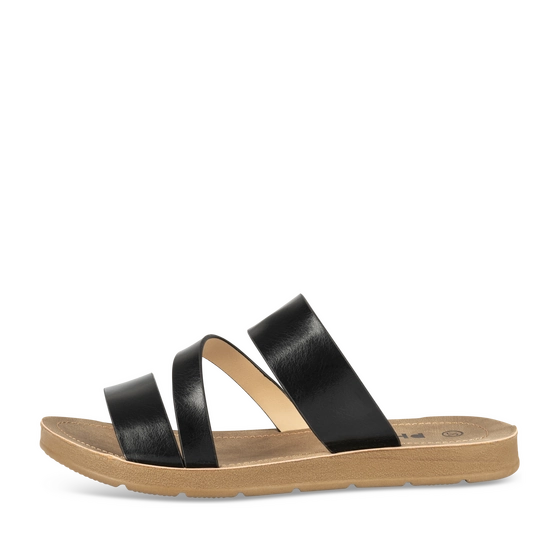 Slippers_avec_talon ZWART Dames