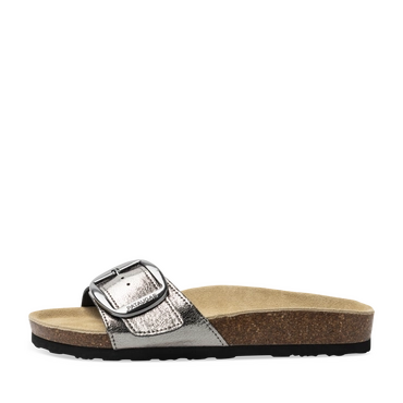 Slippers_avec_talon PEWTER Dames