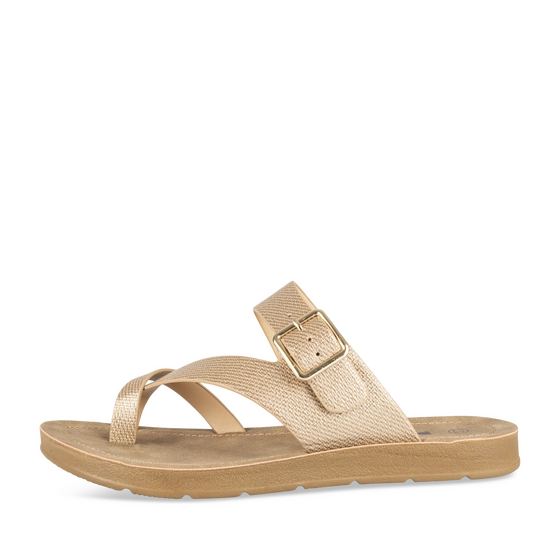 Teenslippers_avec_talon GOUD Dames