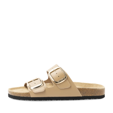 Slippers_avec_talon TAUPE Dames
