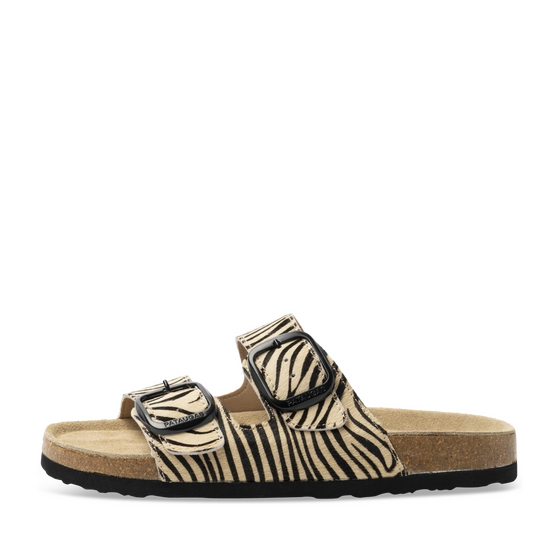 Slippers_avec_talon ZEBRA Dames