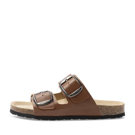 Mules COGNAC Femme
