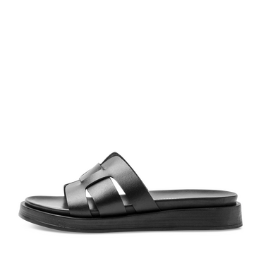 Slippers_avec_talon ZWART Dames