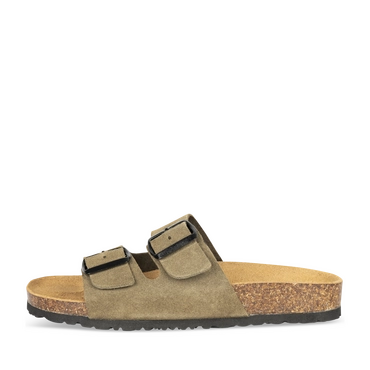 Slippers_avec_talon KAKI Dames