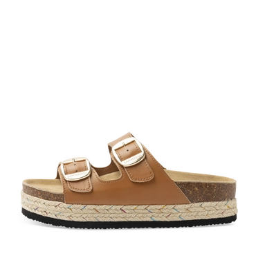 Mules COGNAC Femme
