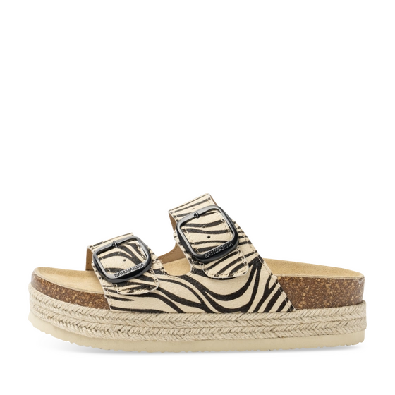 Mules ZEBRE Femme