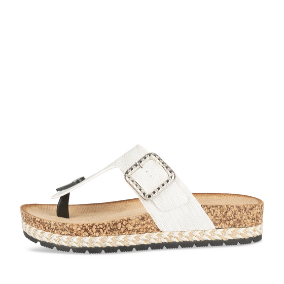 Tongs ARGENT Femme