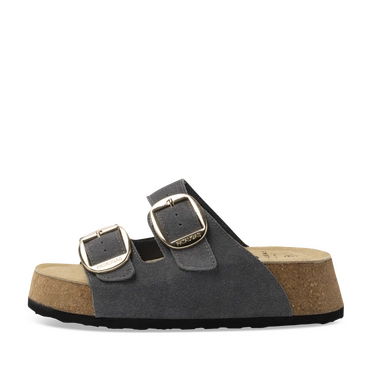 Slippers_avec_talon GRIJS Dames