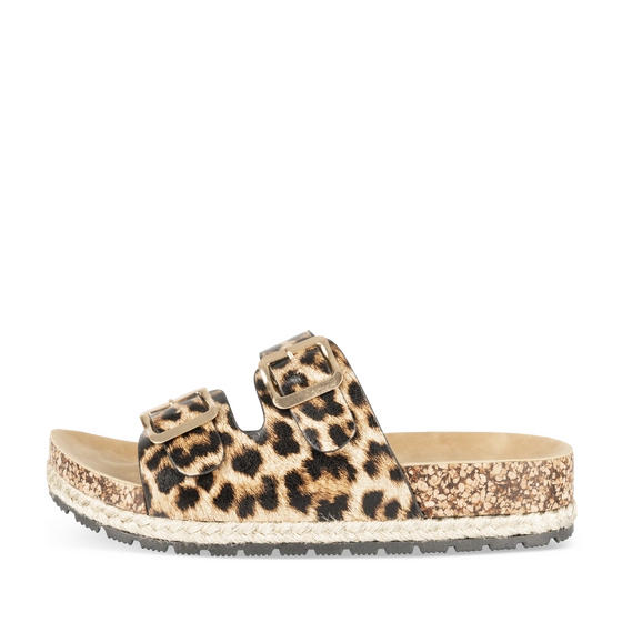 Mules LEOPARD Femme