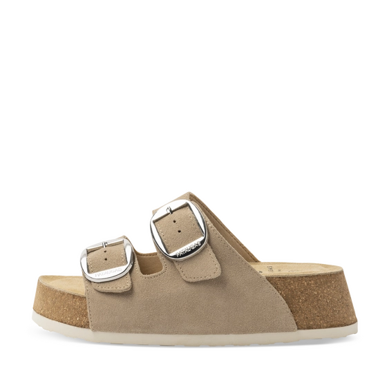 Slippers_avec_talon BEIGE Dames