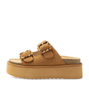 Mules MARRON Femme