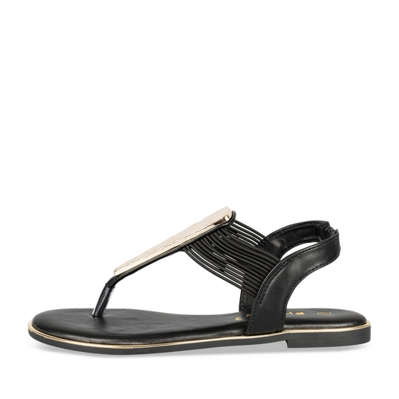 Sandalen_avec_talon ZWART Dames