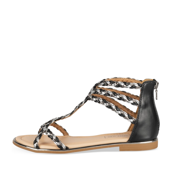 Sandalen_avec_talon ZWART Dames