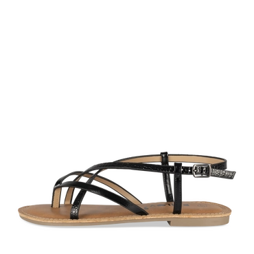 Sandalen_avec_talon ZWART Dames