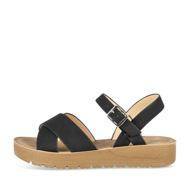 Sandalen_avec_talon ZWART Dames