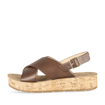 Sandalen_avec_talon KASTANJEBRUIN Dames
