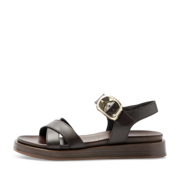 Sandalen_avec_talon KASTANJEBRUIN Dames