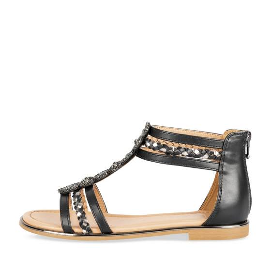 Sandalen_avec_talon ZWART Dames