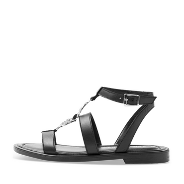 Sandalen_avec_talon ZWART Dames