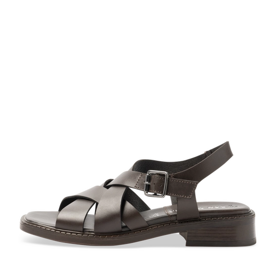 Sandalen_avec_talon KASTANJEBRUIN Dames