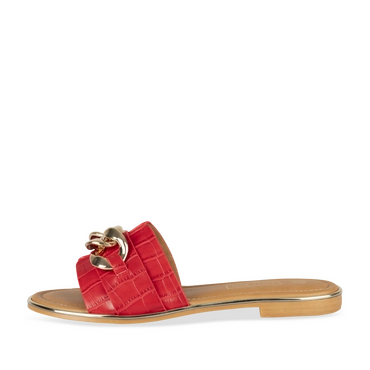 Mules ROUGE Femme