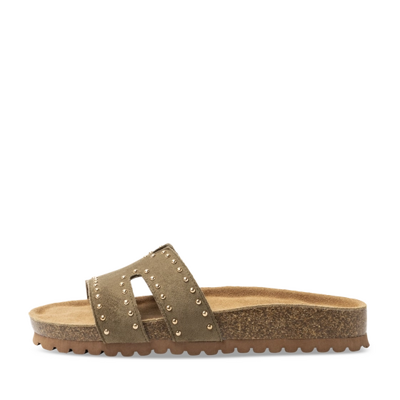 Mules KAKI Femme