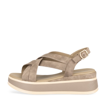 Sandales MARRON Femme