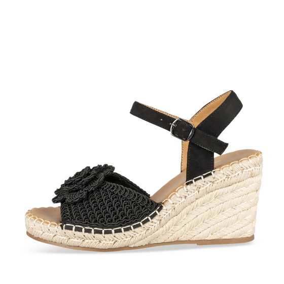 Sandalen_avec_talon ZWART Dames