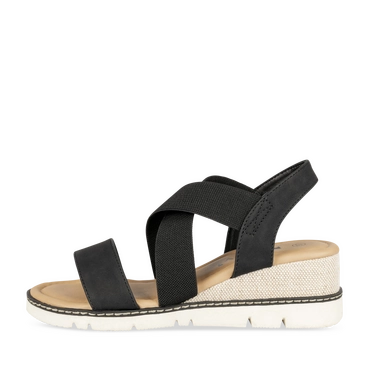Sandalen_avec_talon ZWART Dames