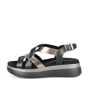 Sandalen_avec_talon ZWART/PEWTER Dames