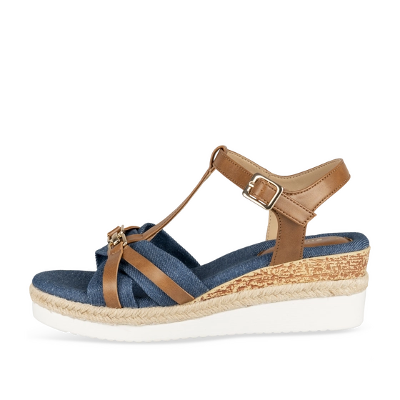 Sandalen_avec_talon BLAUW Dames