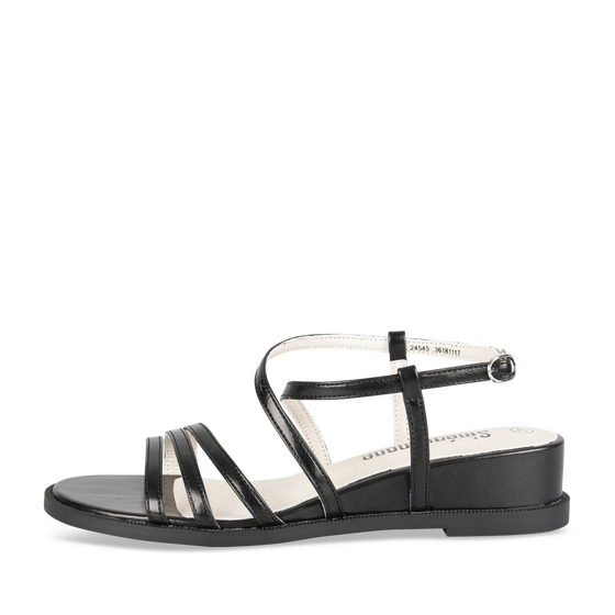 Sandalen_avec_talon ZWART Dames