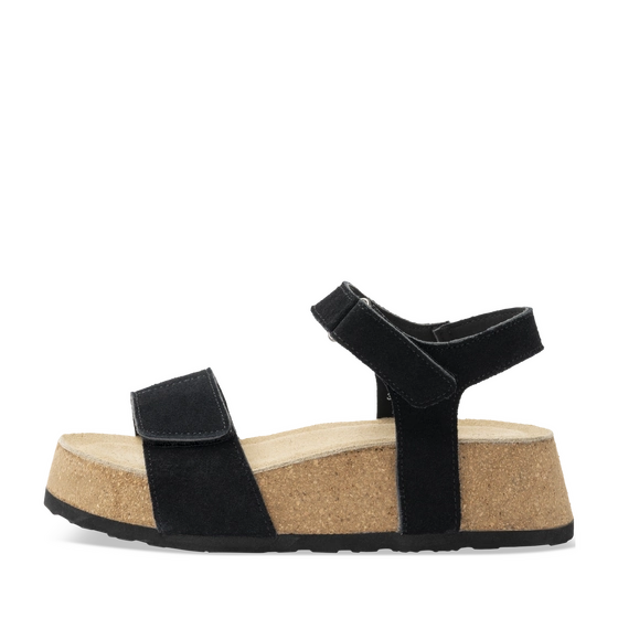 Sandalen_avec_talon ZWART Dames