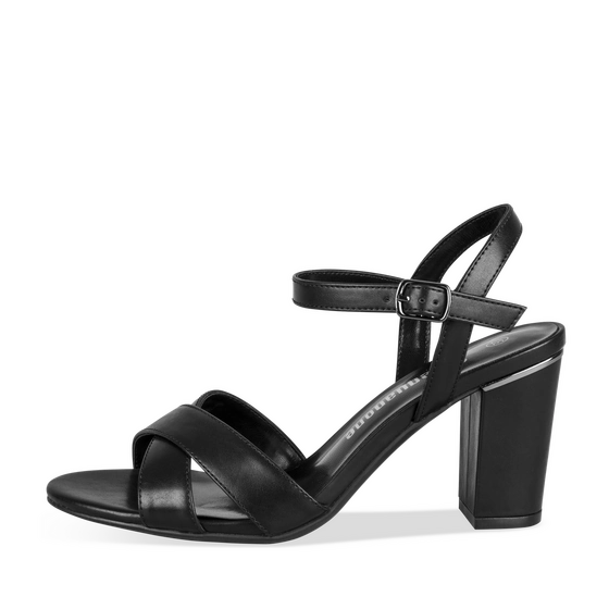 Sandalen_avec_talon ZWART Dames