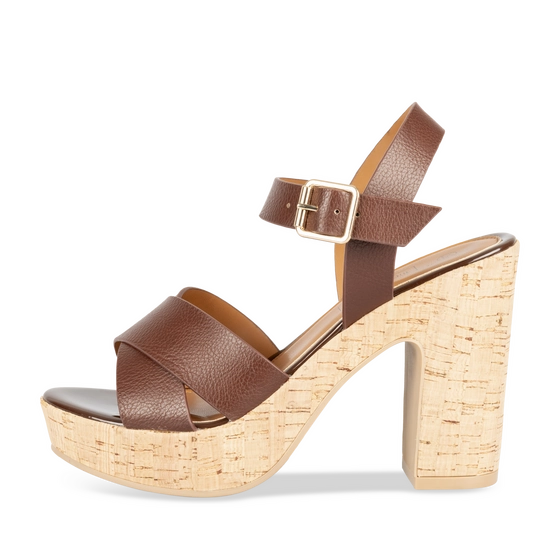 Sandales MARRON Femme