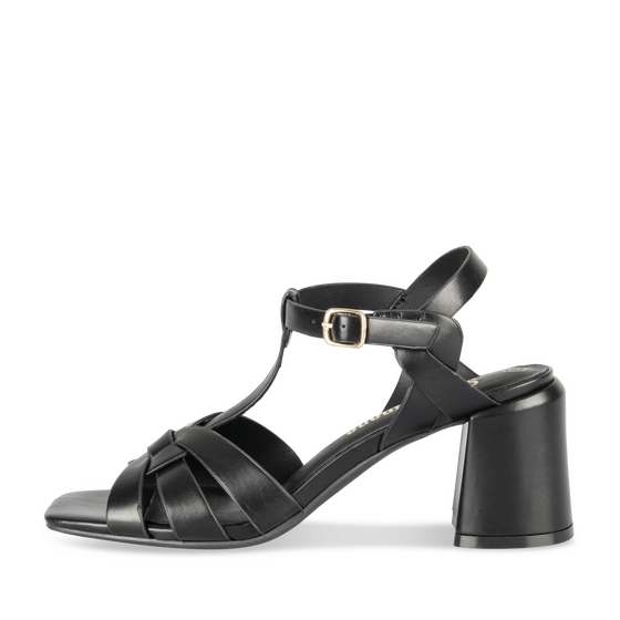 Sandalen_avec_talon ZWART Dames
