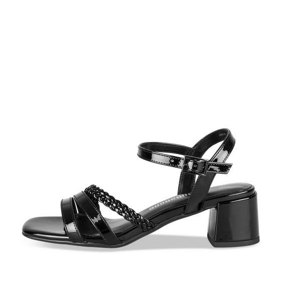 Sandalen_avec_talon ZWART Dames