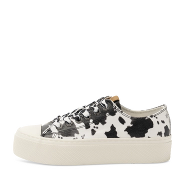 Baskets BLANC/NOIR Femme