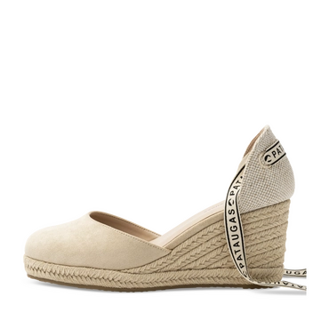Espadrilles_avec_talon BEIGE Dames