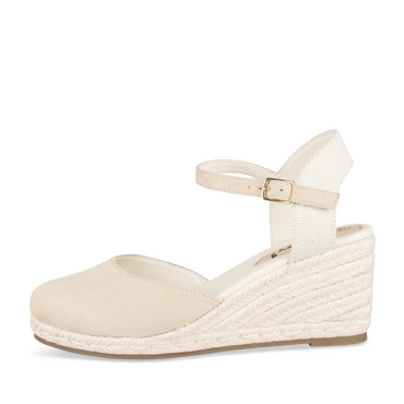 Espadrilles_avec_talon BEIGE Dames
