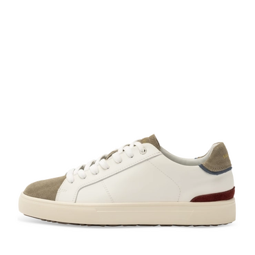 Sneakers WIT/KAKI Heren