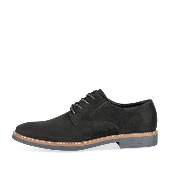 Veterschoenen ZWART Heren